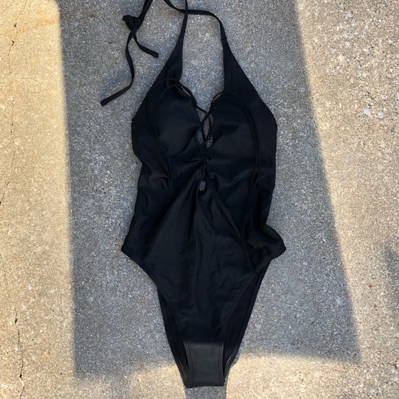 aerie Other - 🌸NWT Aerie one piece black swimsuit ✨ Size Medium